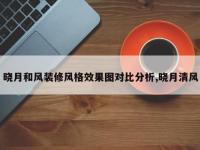 晓月和风装修风格效果图对比分析,晓月清风